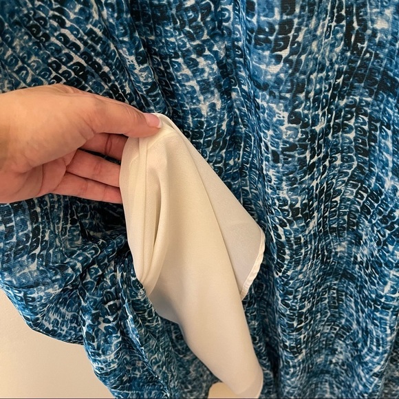 Derek Lam for design nation sleeveless geometric maxi dress fully lined size M - Picture 8 of 11